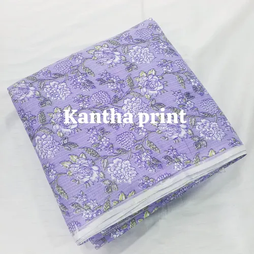 Kantha print lavender